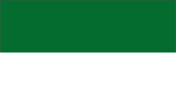 Freistaat Coburg, Flagge 1919-1920, Größe: 150 x 90 cm