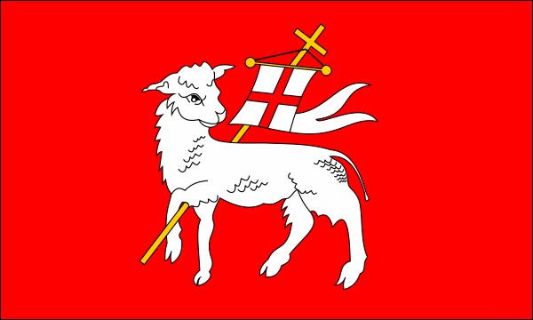 Flagge von Ermland, Größe: 150 x 90 cm