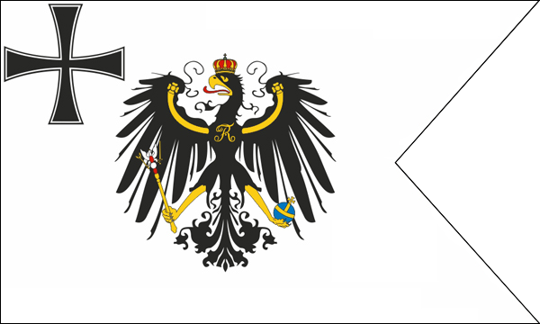 Preußen, Staats- und Kriegsflagge, Größe: 150 x 90 cm
