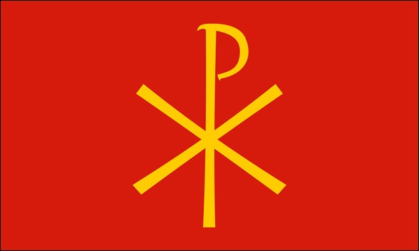 Roman Empire, flag, size: 150 x 90 cm