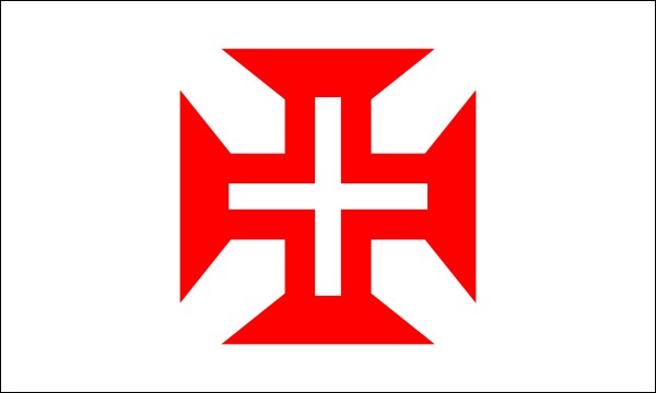 Christus-Orden, Flagge des Ordens, Größe: 150 x 90 cm
