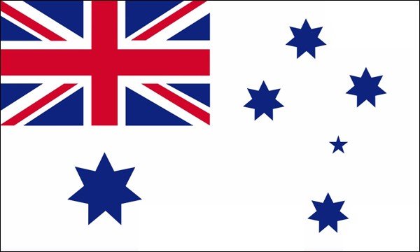 Australia, Naval flag, size: 150 x 90 cm