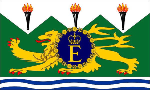 Sierra Leone, Flag of the Queen, 1961-1971, size: 150 x 90 cm