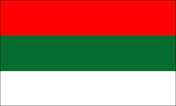 Land Anhalt, Flagge 1863-1919 und 1919-1934, Größe: 150 x 90 cm