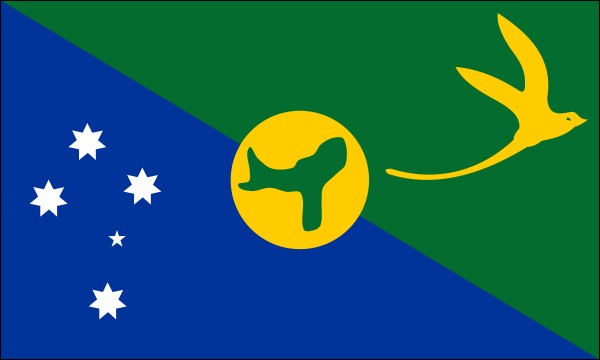 Christmas Island, National flag, size: 150 x 90 cm