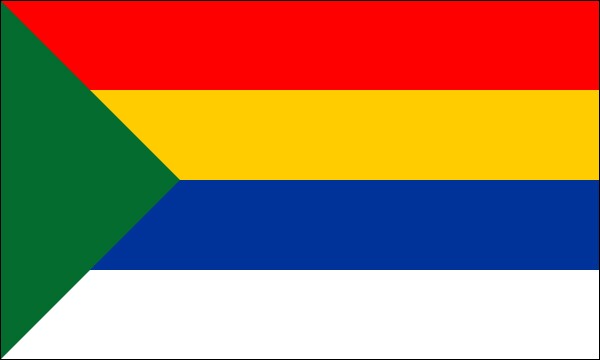 Flagge der Drusen, Größe: 150 x 90 cm