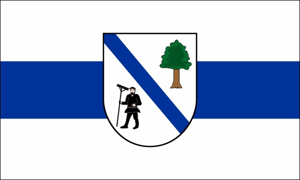 Flag of Nünchritz, size: 150 x 90 cm