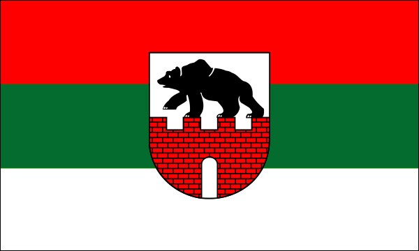 Free State of Anhalt, flag 1919-1934, size: 150 x 90 cm