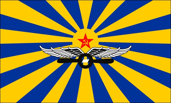 Soviet Union, flag of the Air Force, 1967-1991, size: 150 x 90 cm