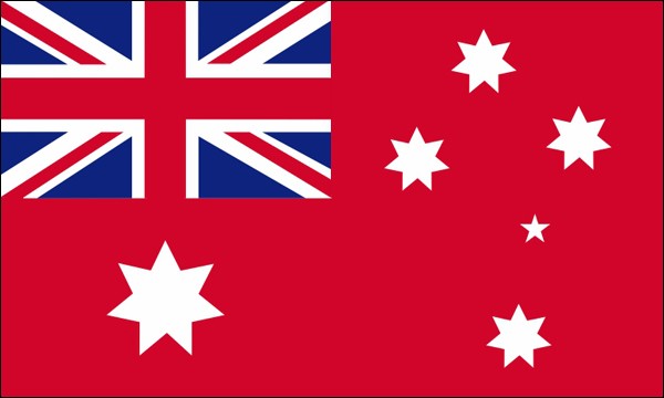 Australia, Merchant flag, size: 150 x 90 cm