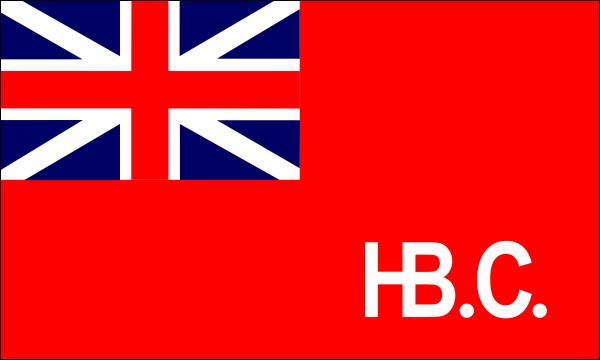 Kanada, Flagge der Hudsons Bay Company, 1707-1801, Größe: 150 x 90 cm