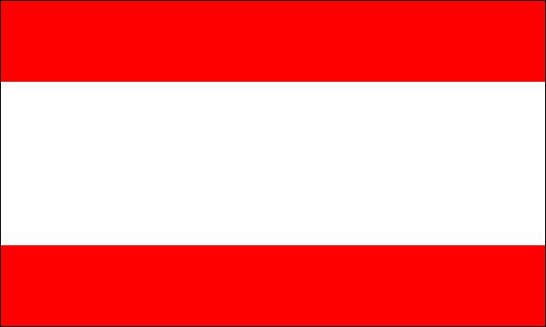 Landesfarben Hessen-Darmstadt, Flagge, 1839-1934, Größe: 150 x 90 cm