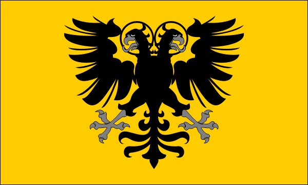 Heiliges Römisches Reich Deutscher Nation, Flagge, ca. 1433-1806, Größe: 150 x 90 cm
