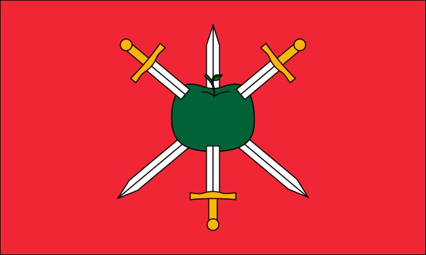 Coat of arms of Herburt - Heraldic image flag - size: 150 x 90 cm
