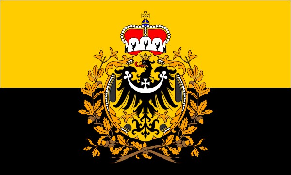 Flagge von Österreichisch-Schlesien, Größe: 150 x 90 cm
