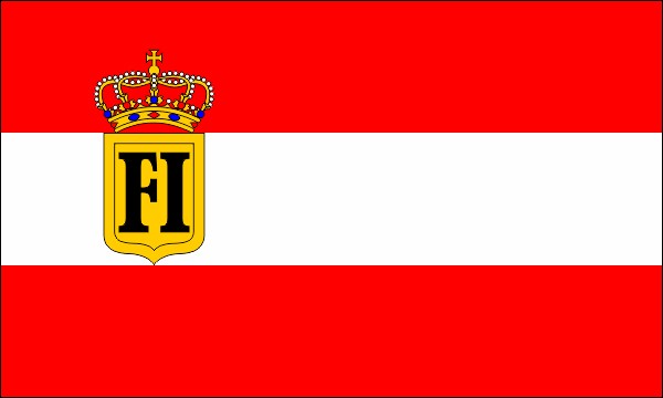 Austrian Empire, merchant flag, size: 150 x 90 cm