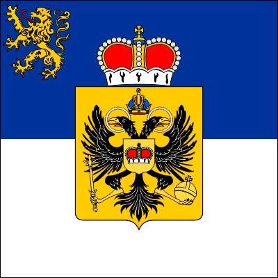 Fürstentum Schwarzburg-Sondershausen, Flagge des Fürsten, Größe: 113 x 113 cm