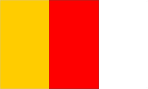 Belgian Province of Antwerp, Flag, 1928-1997, size: 150 x 90 cm
