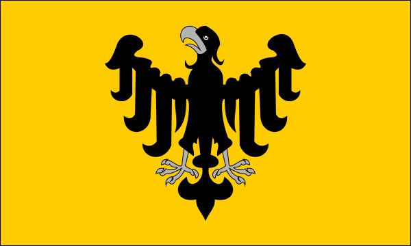 Heiliges Römisches Reich Deutscher Nation, Flagge bis 1433, Größe: 150 x 90 cm
