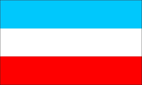Flagge der Masuren, Größe: 150 x 90 cm