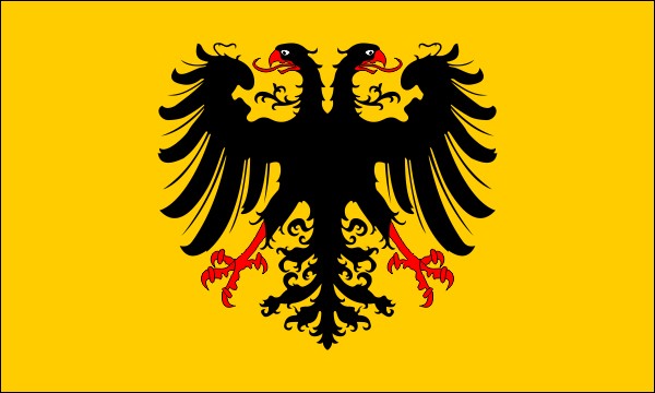 Holy Roman Empire of German Nation, Flag, ca. 1433 to 1806, size: 150 x 90 cm
