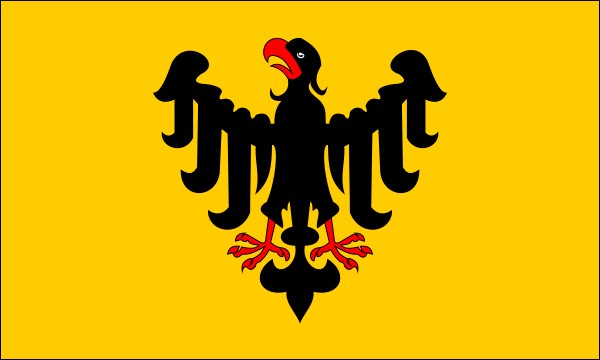 Heiliges Römisches Reich Deutscher Nation, Flagge bis 1433, Größe: 150 x 90 cm