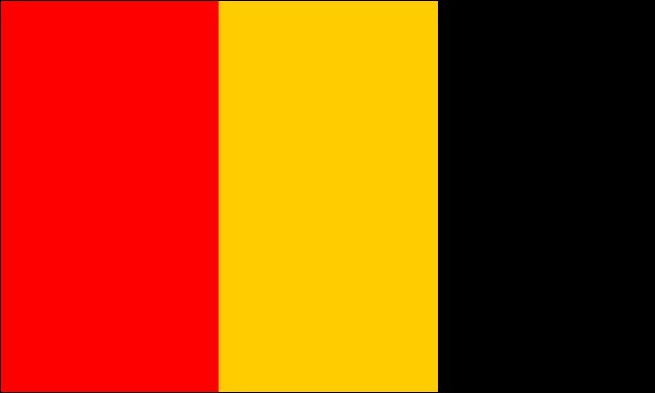 Belgium, flag, 1831, size: 150 x 90 cm