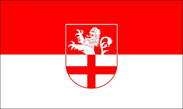 Flagge von Rübenach, Größe: 150 x 90 cm