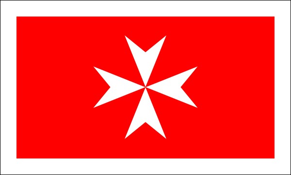 Malta, Handelsflagge, Größe: 150 x 90 cm