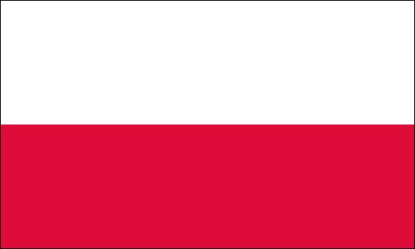 Duchy of Warsaw, flag, 1807-1815, size: 150 x 90 cm