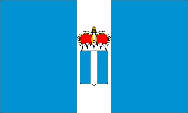 Fürstentum von der Leyen, Flagge 1806-1813, Größe: 150 x 90 cm