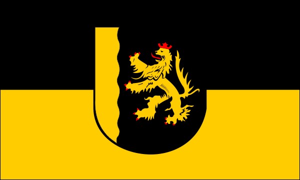 District Association of Palatinate, flag, size: 150 x 90 cm