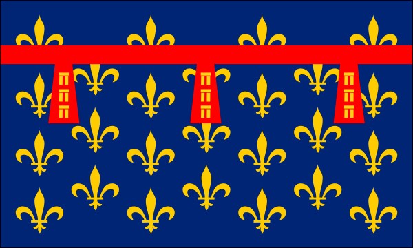 Artois, historical region in France, Flag, size: 150 x 90 cm