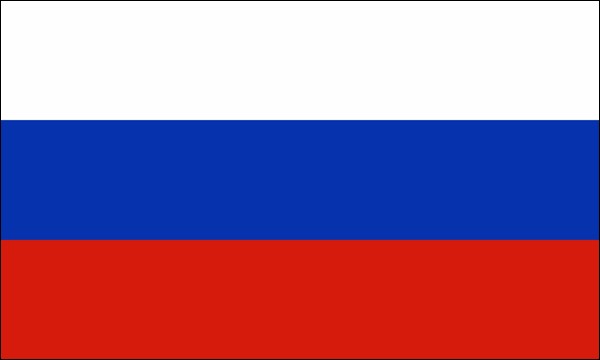 Russland, Nationalflagge, Größe: 150 x 90 cm