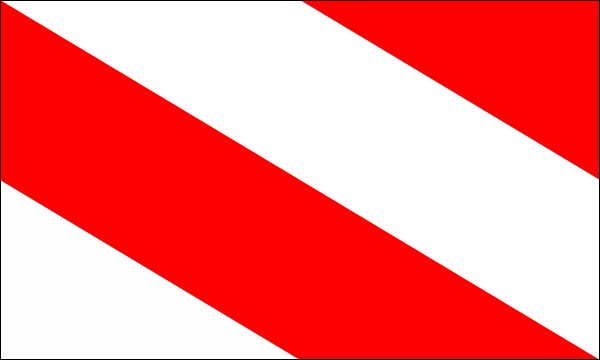 Flagge der Herren/Grafen von Schönburg, Größe: 150 x 90 cm